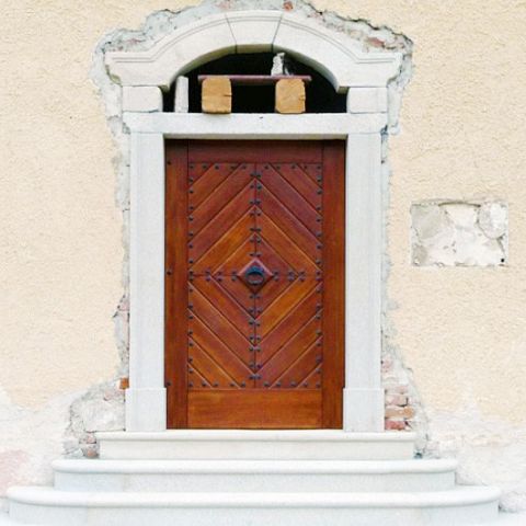 Masivní historické dveře - Truhlářství Hejda