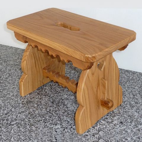 Rustikální stolička - Truhlářství Hejda